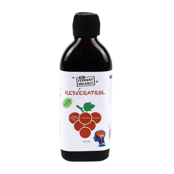 Beorganic Organik Resveratrol Şurup (Üzüm Çekirdeği Özlü ve Propolis ) 220 g