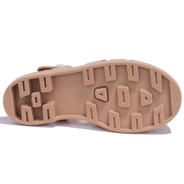 Igor S10258 Bıarrıtz Kahverengi Ortopedik Günlük Kadın Sandalet - 4