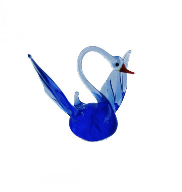 El Yapımı Murano Cam Kuğu Biblo A04 ürün görseli