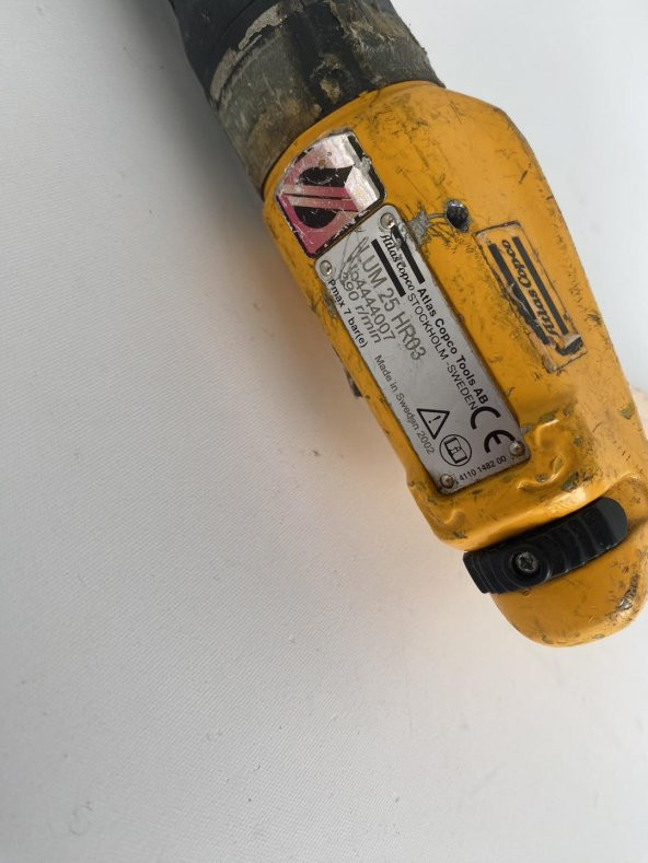 Atlas Copco LUM25 HR03 Pnömatik Tornavida Tabanca 2.El - 5