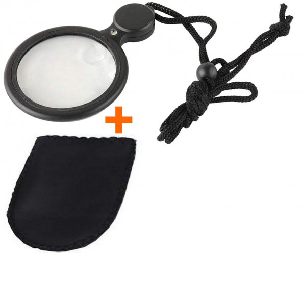 Taşınabilir El Büyüteç 4x8x Cep Büyüteç İle Led Okuma Büyüteci Işıklı Büyüteç Askılı Cep Büyüteç