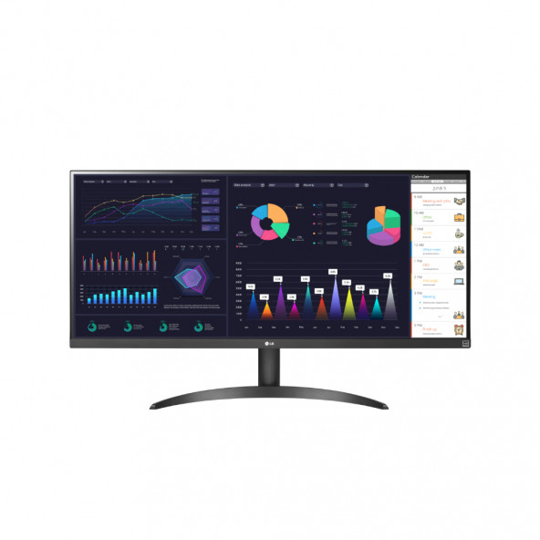 Lg 34Wq500-B 34 İnc 100Hz 5Ms Freesync Fhd Ips Monitör