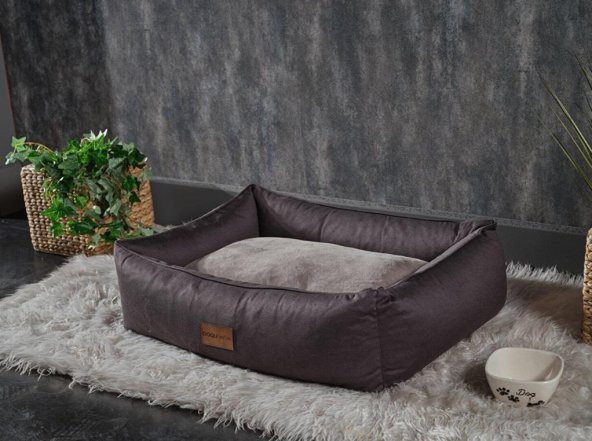Doqu Home Dogbed Evcil Hayvan Yatağı Antrasit Gri 2Q9YTKKOPKA010001 - 7