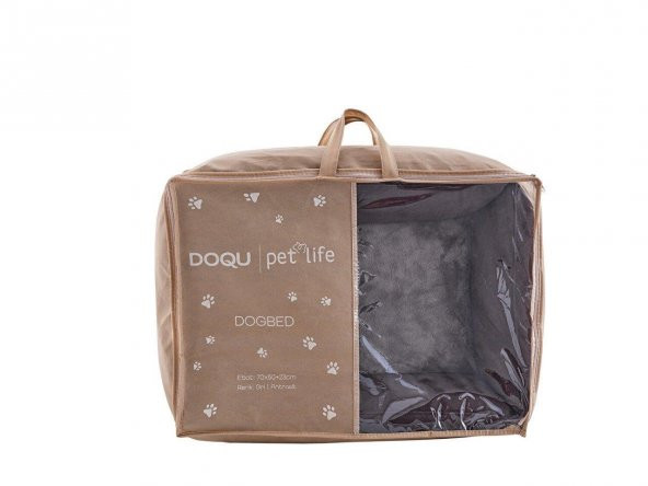 Doqu Home Dogbed Evcil Hayvan Yatağı Antrasit Gri 2Q9YTKKOPKA010001 - 5