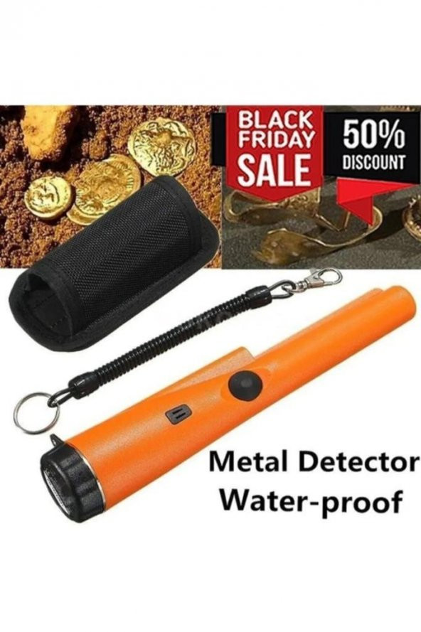 GP Pointer 360° Metale Duyarlı Altın Define Arama Bulma Dedektörü - 2