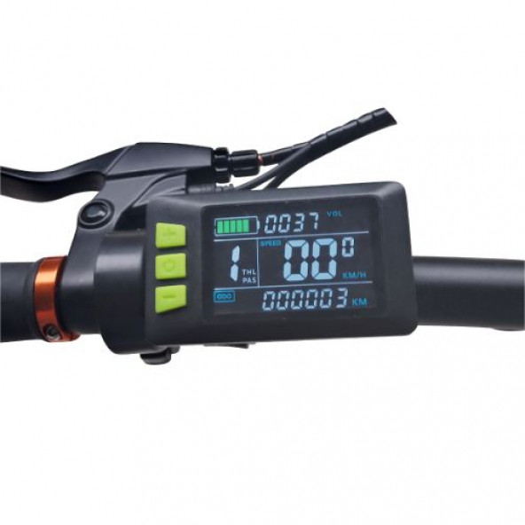 RKS RSI-X ELEKTRİKLİ BİSİKLET - SİYAH - 3