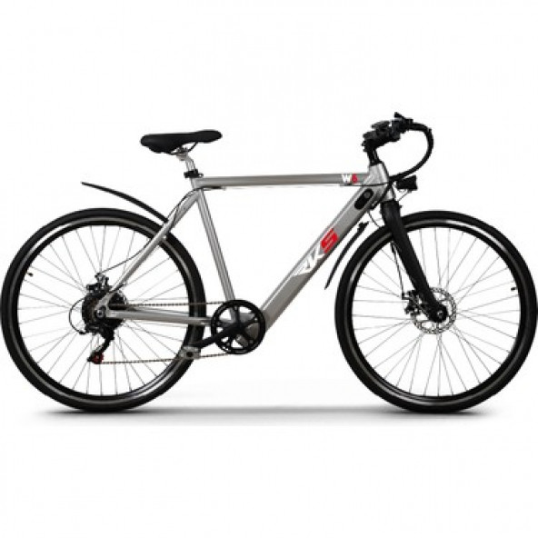 RKS W6 ELEKTRİKLİ BİSİKLET - GRİ