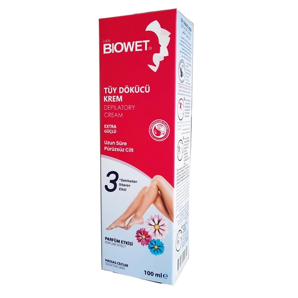 BİOWET TÜY DÖKÜCÜ KREM 40ML HASSAS CİLTLER