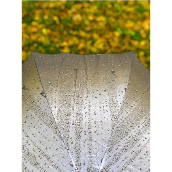 Marlux Rüzgarda Kırılmayan Yağmur Damlacıklı Renkli Kadın Şemsiye - 4