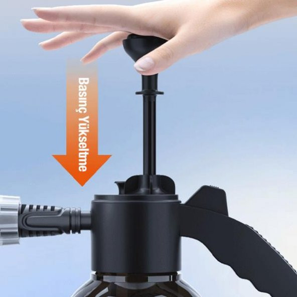 Coofbe 2Lt Yüksek Basınçlı Araç Yıkama Köpük Makinası Oto Yıkama Pompası Basınçlı Köpük Pompası - Resim 5