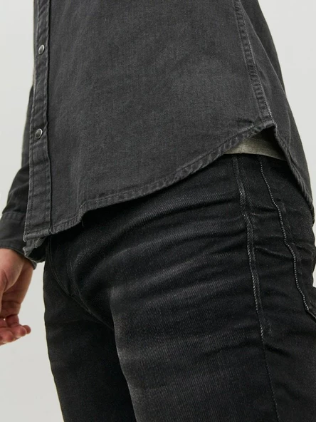 Jack Jones Sheridan Erkek Jean Gömlek 12138115 - 2