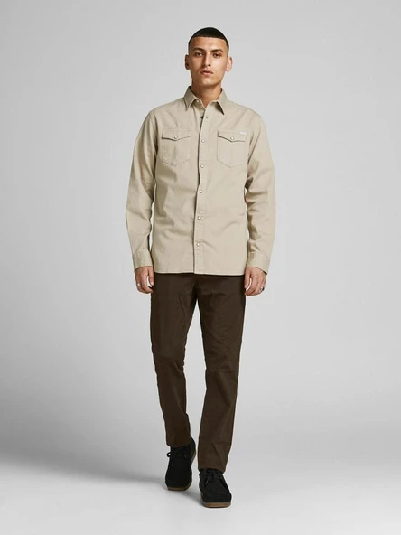 Jack Jones Sheridan Erkek Jean Gömlek 12138115 - 4