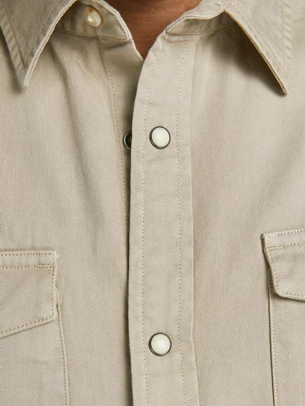 Jack Jones Sheridan Erkek Jean Gömlek 12138115 - 5