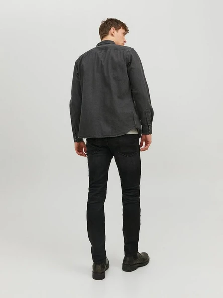 Jack Jones Sheridan Erkek Jean Gömlek 12138115 - 5