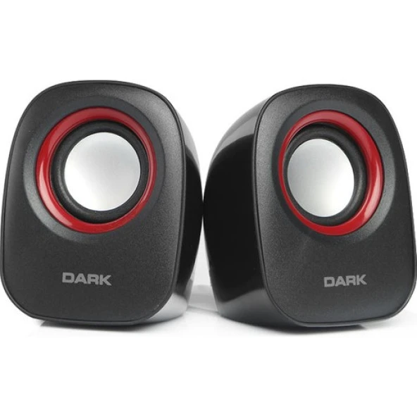 Dark DK-AC-SP100B 1+1 Multimedia Usb Siyah Speaker Hoparlör