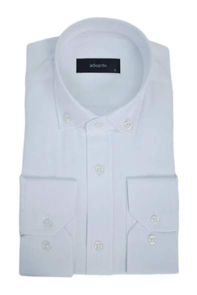 Erkek Silim Fitt Uzun Kol Gömlek BGL-ST03007 - Resim 2