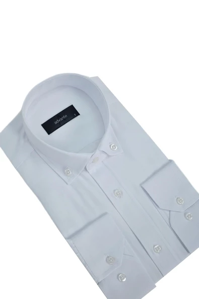 Erkek Silim Fitt Uzun Kol Gömlek BGL-ST03007 - Resim 4