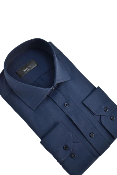 Erkek Silim Fitt Uzun Kol Gömlek BGL-ST03007 - Resim 5