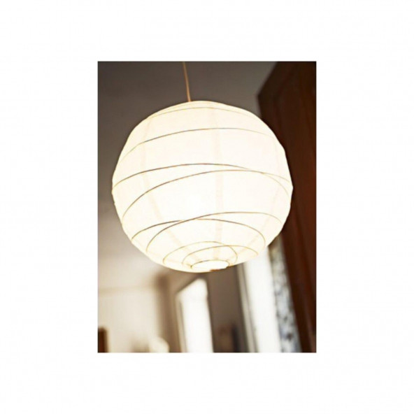 IKEA Regolit KAĞIT JAPON FENERİ SARKIT LAMBA TAVAN LAMBASI 45 CM 1 adet - 2