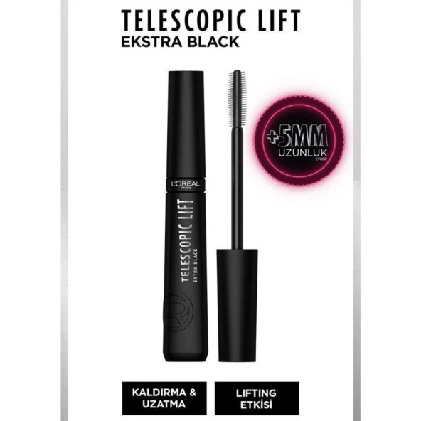 Loreal Parıs Telescopıc Lıft Mascara Ekstra Siyah