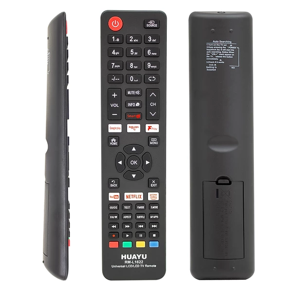 HUAYU KL RM-L1622 NETFLIX-YOUTUBE-GOOGLE PLAY TUŞLU UNIVERSAL LCD LED TV KUMANDA - 2