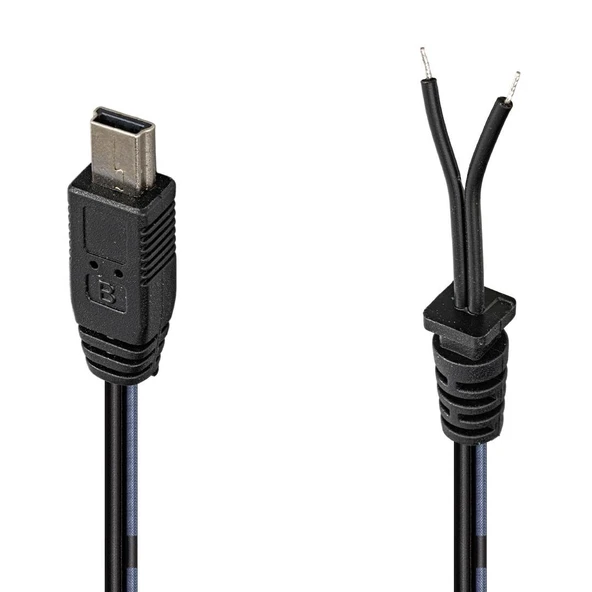 Weko 1.2 Metre 18 0.10 Bs 2F Mini Usb Tedek Adaptör Kablosu Oto Araç Kamera Navigasyon Soket Ucu - 3
