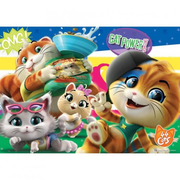 Ks Games Puzzle 100 Parça 44 Cats 714 - 2