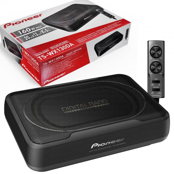 ARAÇ BASS SUBWOOFER AKTİF KOLTUK ALTI 8 160W PIONEER TS-WX130DA - 2