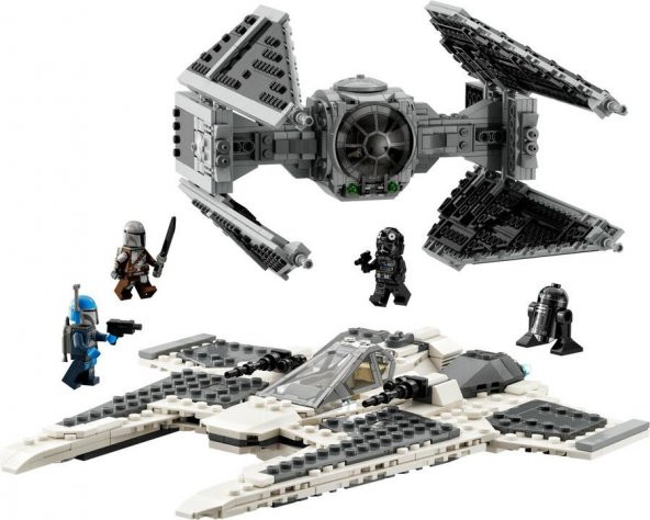 LEGO Star Wars 75348 Mandalorian Fang Fighter vs TIE Interceptor - 3