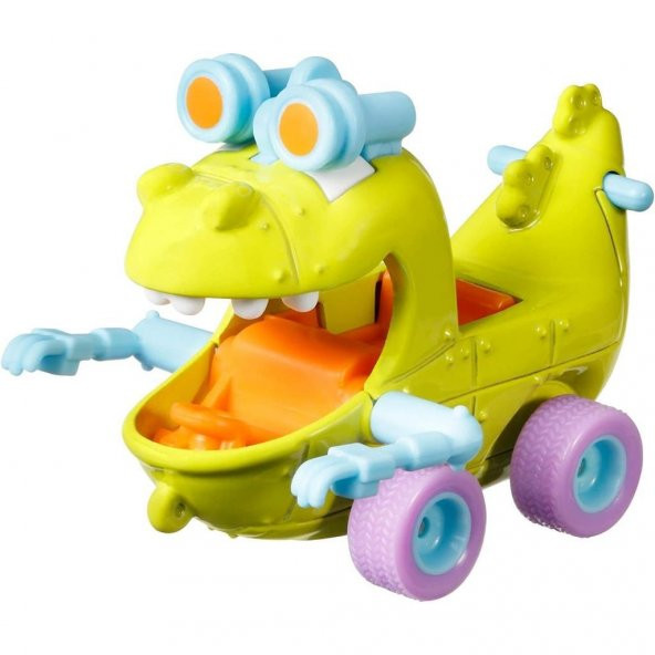 Hot Wheels Premium GRL61 Nickelodeon Rugrats Reptar Wagon - 2