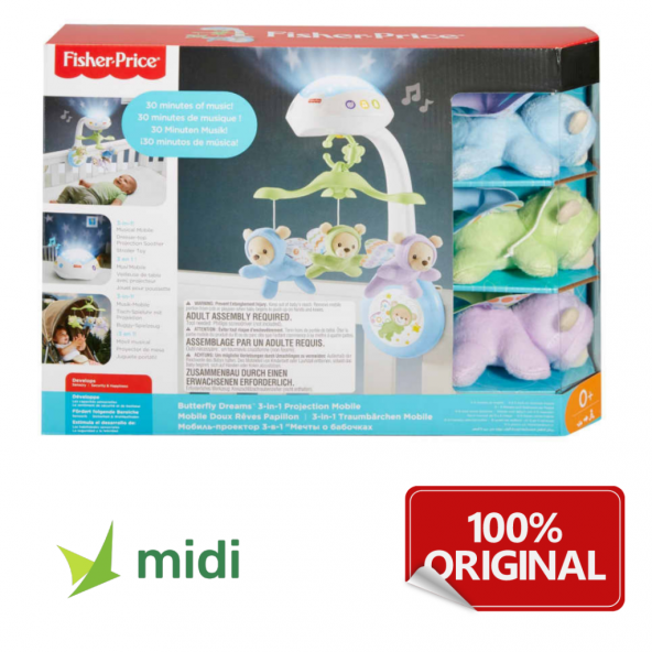 Fisher-Price® Kelebekli Rüyalar Dönence midi41cdn