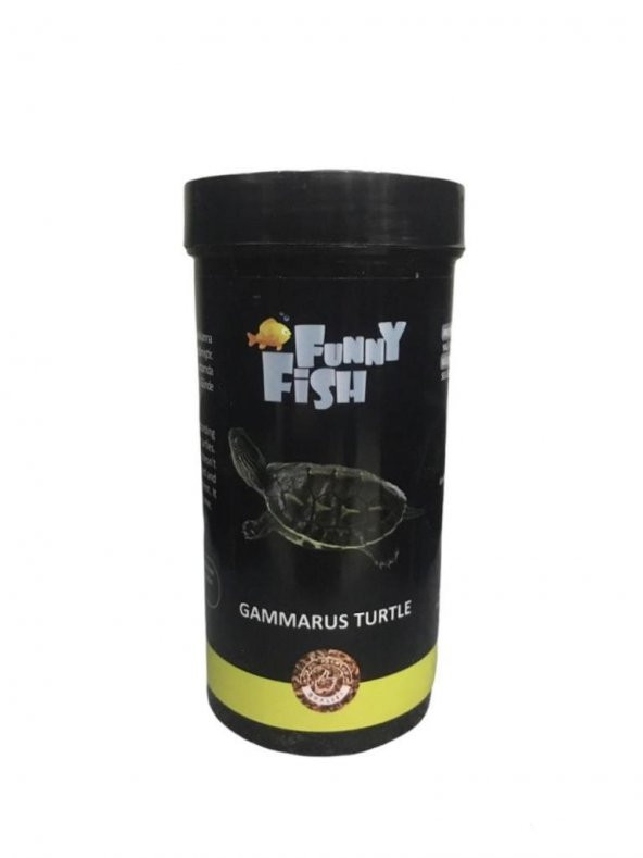 Funny Gammarus Turtle  Kaplumbağa Yemi 250 Ml 25 Gr