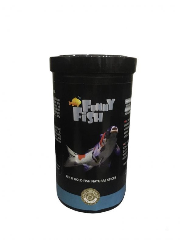 Funny Koi Ve Japon Balığı İçin Naturel Pond Yem 1000 Ml 100 Gr