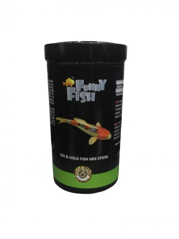 Funny Koi Ve Japon Balığı İçin Karışık Pond Yem 1000 Ml 100 Gr