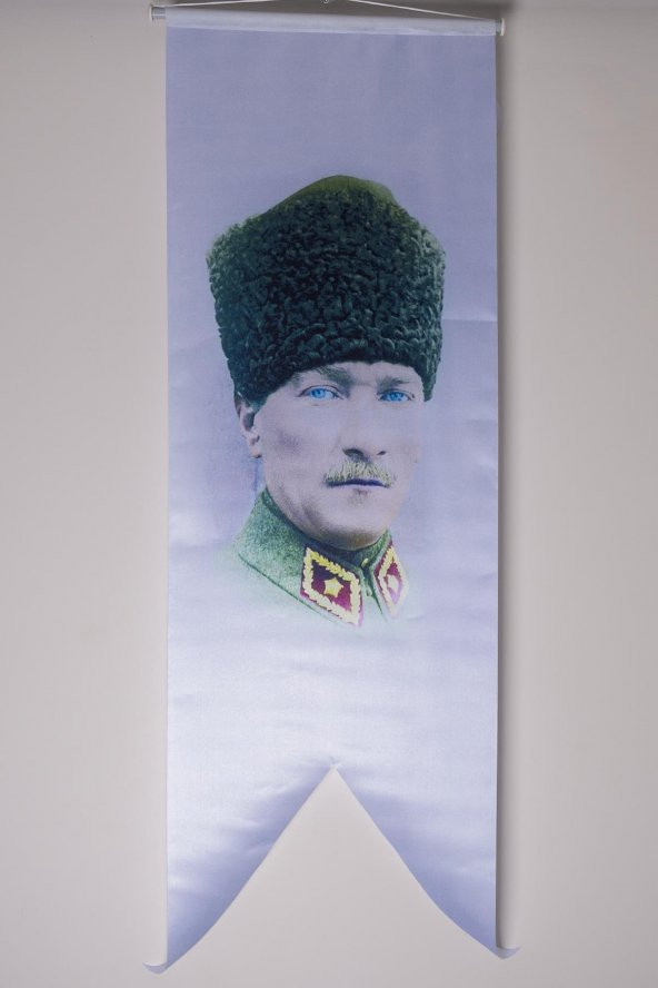 Atatürk  asker Saten kırlangıç 50x150