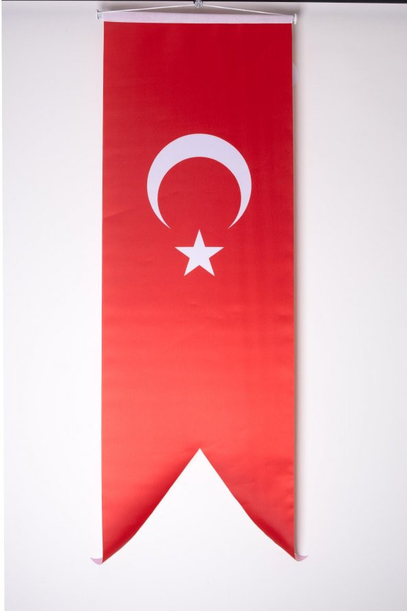 Türk Bayrağı Saten Kırlangıç