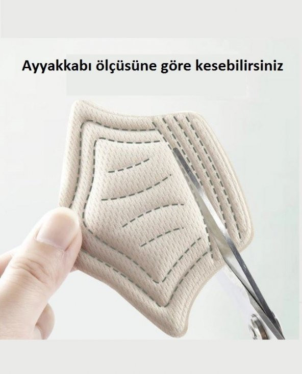1 Çift BEYAZ Ortopedik Topuk Ekleme Topuklu Spor Ayakkabı Topuk Vurma Önleyici Koruyucu Yastığı Pedi - 2