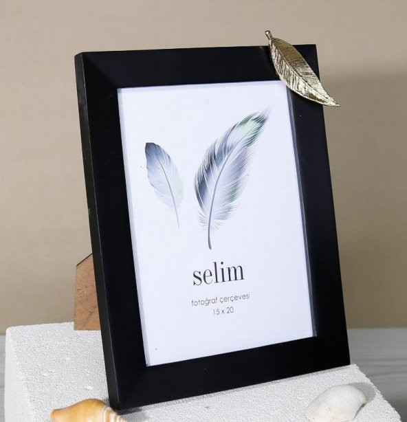 Crearthome 15x20 Yapraklı Çerçeve Siyah Altın SCRV 124SYA85RS - 3