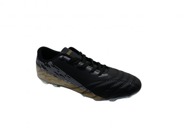 Jump 28221 Siyah - Camel Erkek Çim -  Krampon Futbol Ayakkabısı - Resim 4