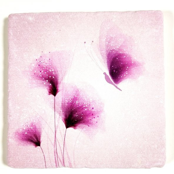 Şeker Portakalım Dekoratif Figürlü Doğal Taş Banyo Gider Kapağı Süsü Tekli 10X10 Cm