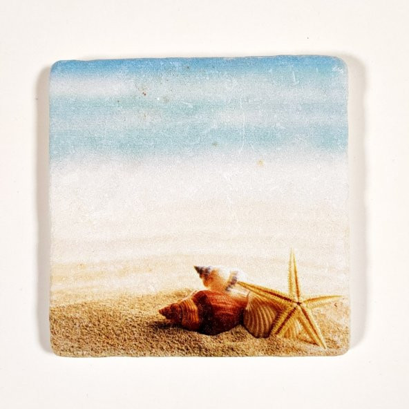 Şeker Portakalım Dekoratif Figürlü Doğal Taş Banyo Gider Kapağı Süsü Tekli 10X10 Cm