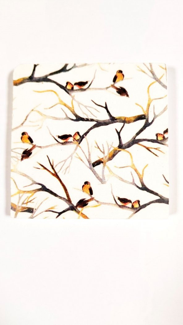 Şeker Portakalım Dekoratif Figürlü Doğal Taş Banyo Gider Kapağı Süsü Tekli 10X10 Cm