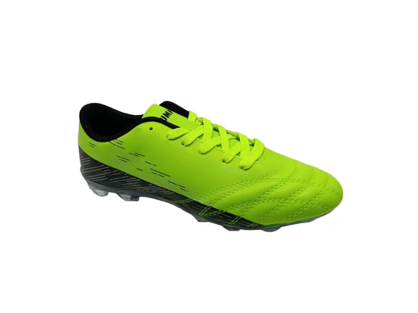 Jump 28221 Erkek Neon Yeşil - Siyah Çim Krampon Futbol Ayakkabısı - 2