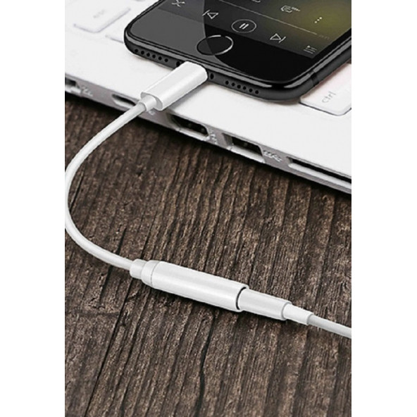 İphone Kulaklık Aux Çevirici Lightning Aux Dönüştürücü - 4