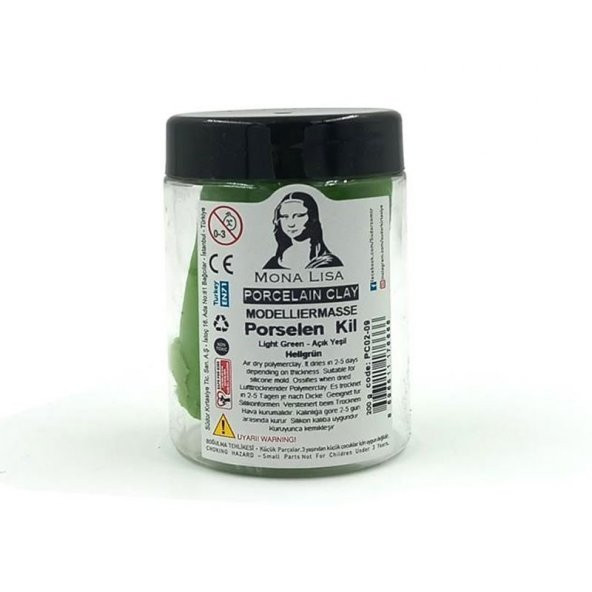 Monalisa Porselen Kil Açık Yeşil 200 gr