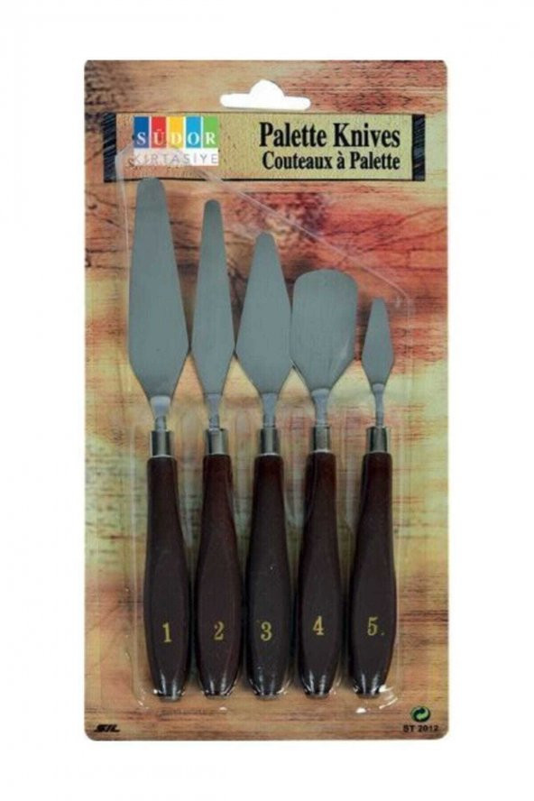 Südor Spatul Çelik 5li Set