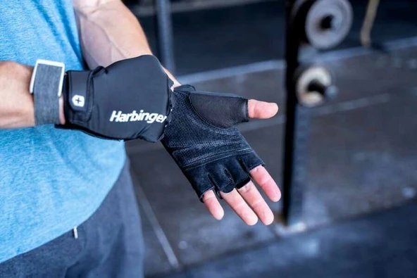 Harbinger Pro 2.0 Unisex Siyah Ağırlık Eldiveni - 5
