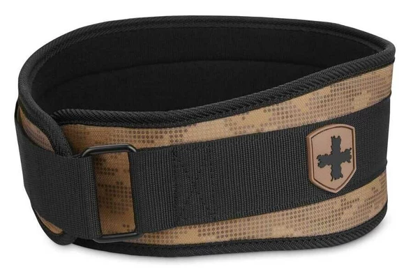 Harbinger Foam Core 4,5 Inch Unisex Tan Camo Ağırlık Kemeri - 6