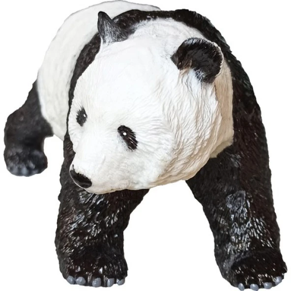 Panda Figürü 19 Cm. Vahşi Hayvanlar Serisi Yumuşak Soft Panda - 2