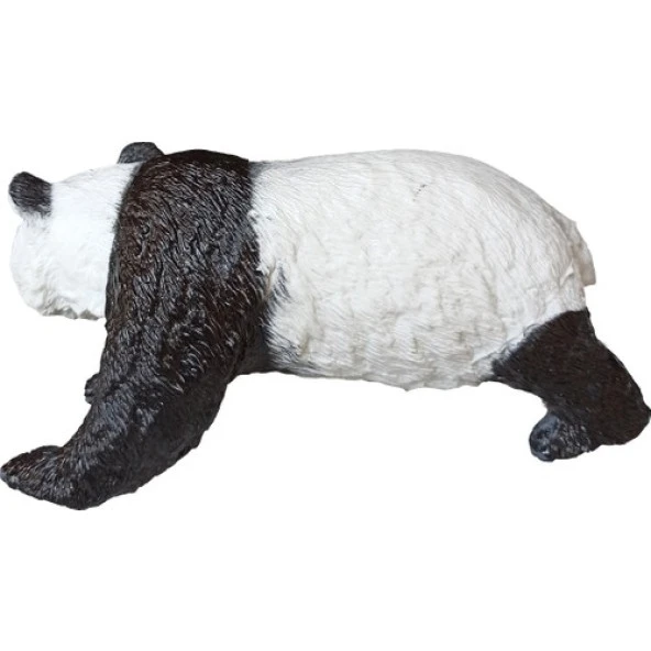 Panda Figürü 19 Cm. Vahşi Hayvanlar Serisi Yumuşak Soft Panda - 3